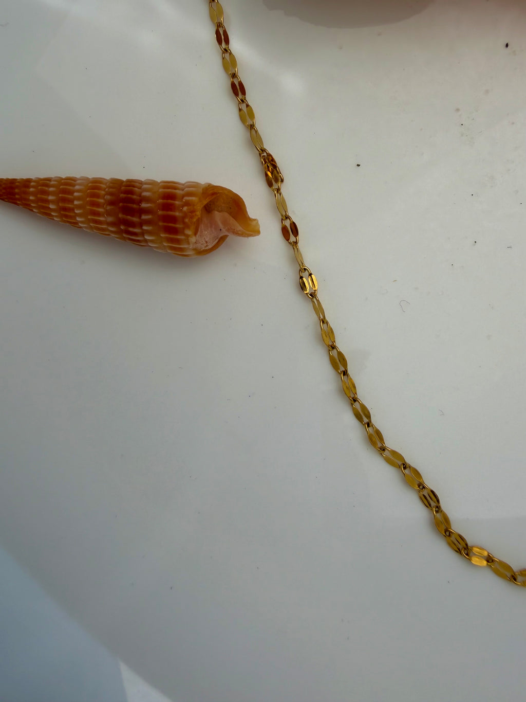Dainty Lip Chain Necklace