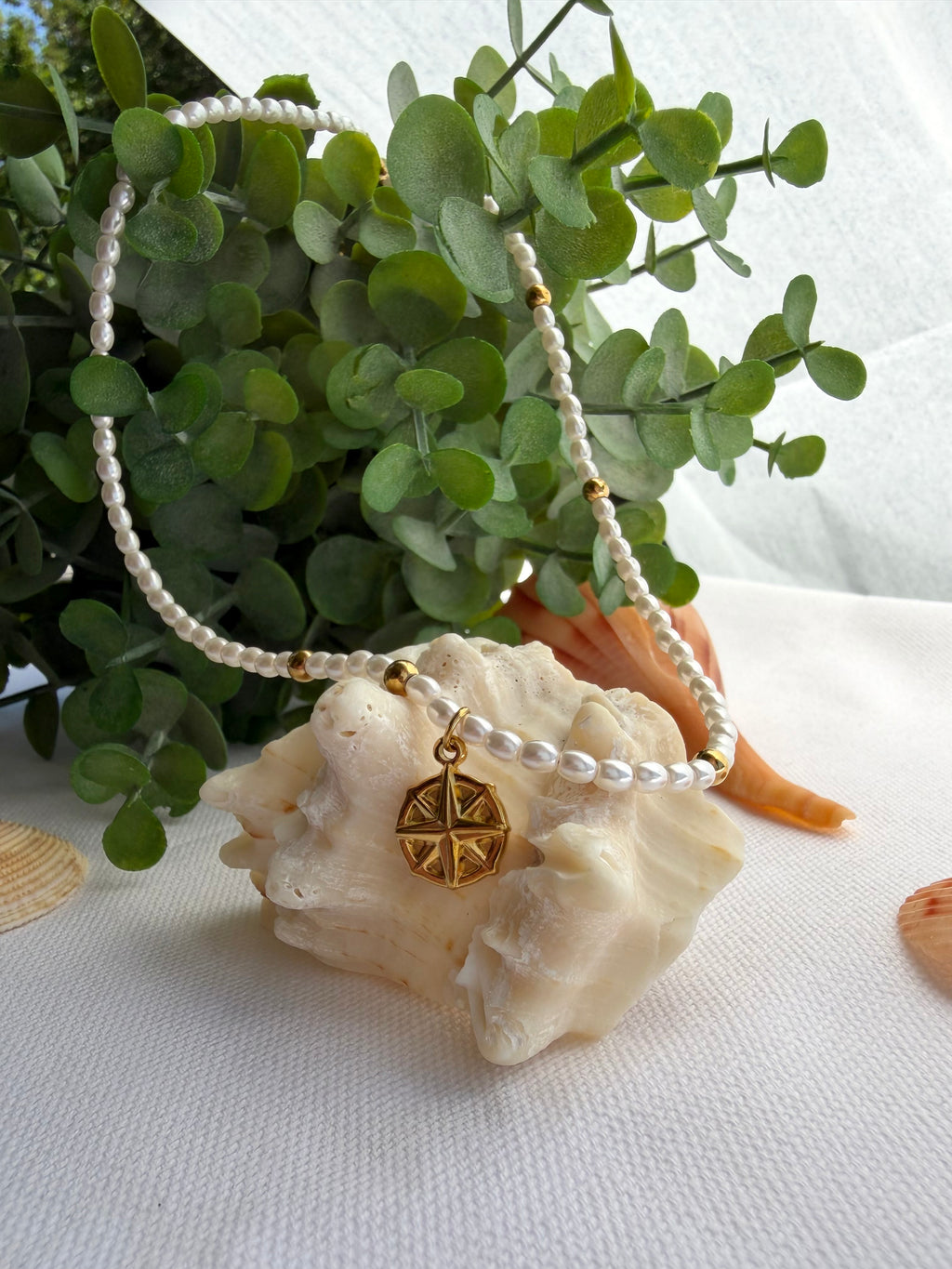 Dainty Pearl Necklace