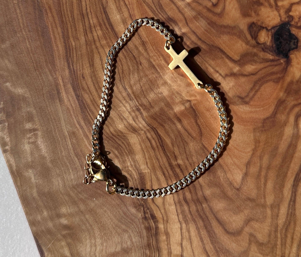 Men's Cross Bracelet