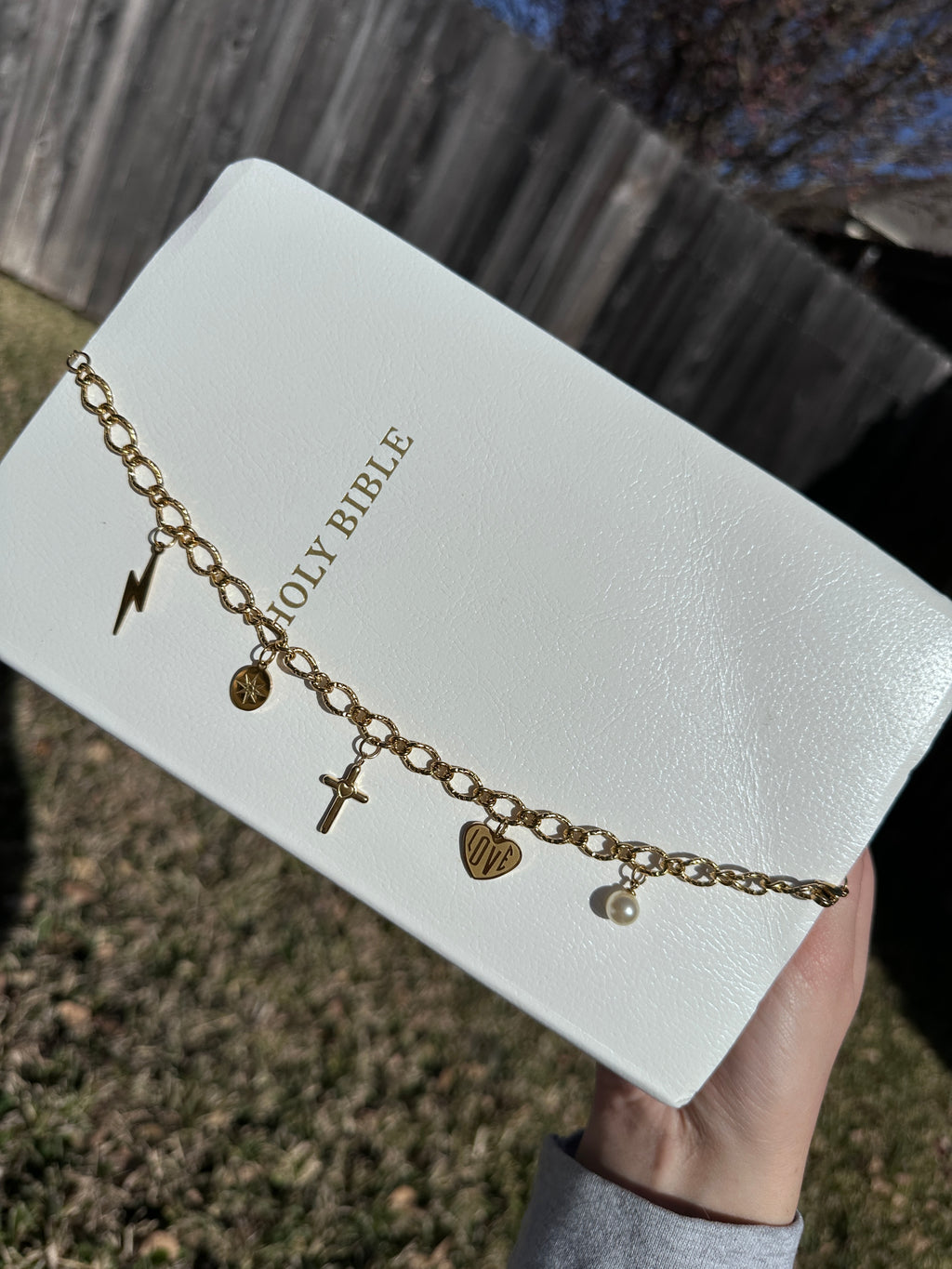 Oval Chain Bible Bookmark